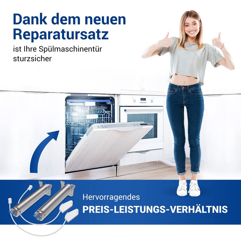 VIOKS Door Hinge Spring Set Replacement for 00754867 Bosch Spring