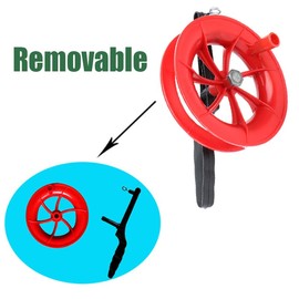 YouXiaor Kite Cord, 4 Pieces Dragon Cord Winch Rope Pulley with 100 m Flying Kite Line with Winding Board Fly Kite Tool for Children Adults DIY Kite in Nurseries Schools Outdoor