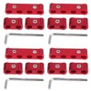 Separador de cables de bujía, 12 piezas de aleación de