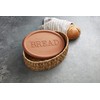 Mud Pie Terracotta Bread Warming Set, Brown, 8 1/2" x