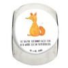 Mr. & Mrs. Panda Bonbonglas Fuchshörnchen L 870ml, Premium Glas,