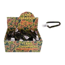 Max Force Diamond Visions 2220896 Medium Carabiner Set of 4 in Camo Camoflauge (4 Carabiners)