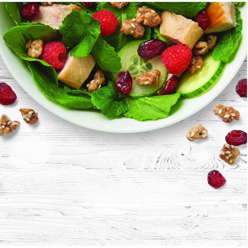 Salad Pizazz Salad Toppers, Raspberry Cranberry Walnut Frisco, 4 Oz