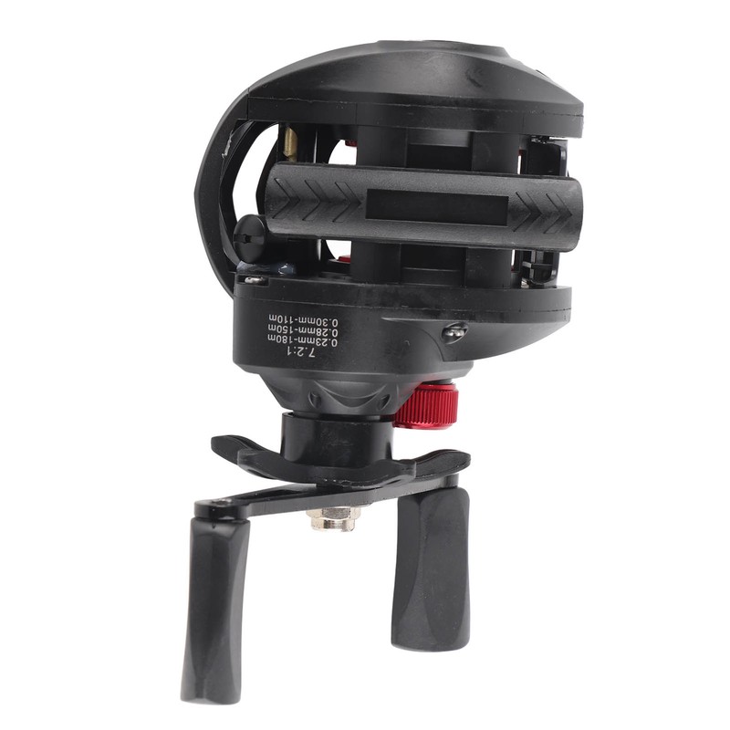 7.2:1 High Speed Baitcasting Reel Lightweight 18+1BB Magnetic Brake Fishing