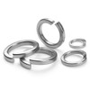 BOUMVID Pack of 100 Spring Washers M5, Spring Washer Shape