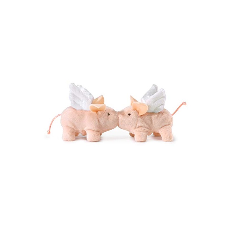 Folkmanis Mini Winged Piglet Finger Puppet, Multi-Colored, 1 EA