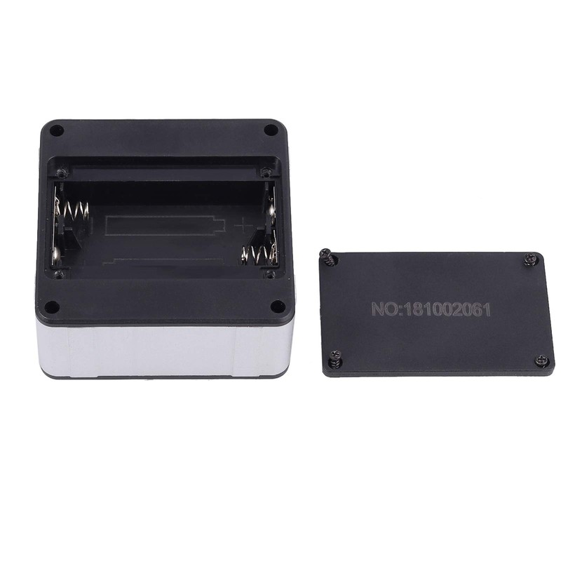 Autoutlet digital inclinometer, protractor LCD angle finder bevel box., Silver