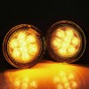 LX-LIGHT Turn Signal Lights Smoke Amber LED for Jeep Wrangler