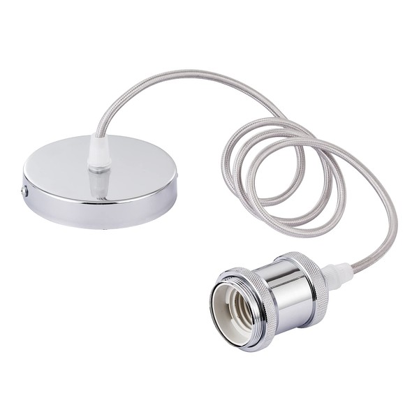 iTrend iTrend Vintage Ceiling Pendant E27 Lamp Holder Braided Light