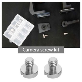 EMSea 26-Piece Camera Screws CNC Screws Set Stainless Steel Camera Screws Set Camera Copper Screws Converter Screw Multifunctional Screw Set Camera Accessories