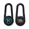 'Pixel Art Tortoise' Compass Keyring (KC00029018)