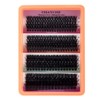 MOTIBACK 50D-100D Cluster Lashes Kit – Wispy Individual Eyelashes for