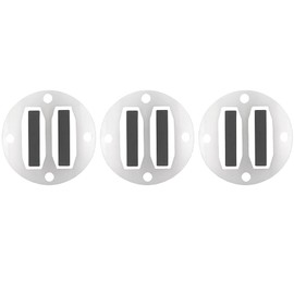 TWZKXC 3 Set 3.11“ Central Pneumatic Compressor Parts, for Central Pneumatic Harbor Freight Air Compressor Head Gasket Test kit Reed Valve Replacement, 68740 69667 67501(Silvery)