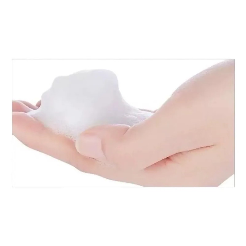 Lash Shampoo Espuma Limpiadora Para Extensiones De Pestañas Blanco D