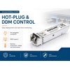 Intellinet Transceiver Industriale Gigabit Fibra Ottica LC Duplex SFP Grigio