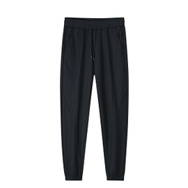 Men's Casual Jogging Pants with Drawstring Elastic Waistband and Sports Pants (US, Alpha, XX-Large, Regular, Regular, Standard, Black)