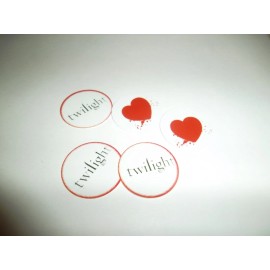 Unbranded Pre Cut One Inch Bottle Cap Images! TWILIGHT FREE SHIP - photo, 15 images