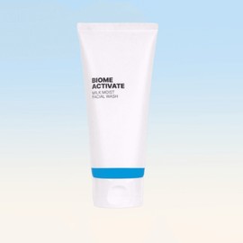 Biome Cleansing Foam Milk Moist Facial Wash 120ml 1 piece Tight Elastic Foam Mild Cleansing Vegan Milk Foam Facial Wash 120ml 1 piece / 바이옴 클렌징폼 밀크 모이스트 페이셜 워시 120ml 1개 쫀쫀탄력거품 마일드클렌징 비건밀크 폼 페이셜 워시 120ml 1개