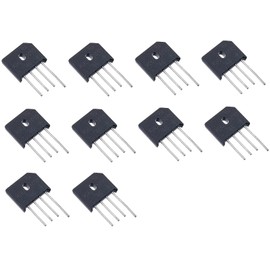 PENGLIN KBU1010 1010 Bridge Rectifier Diode 10 A 1000 V Silicon Bridge Rectifier 4 Pins Pack of 10
