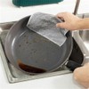 INOMAK Multifunctional Non-Scratch Wire Dishcloth, Multipurpose Non-Scratch Scrubbing Wire Dishwashing