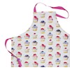 Beautiful Cotton Apron With Pretty Cupcake Design