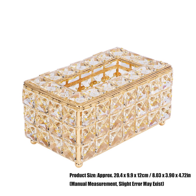 Tissue Box Holder Multifunctional Fashionable Design Exquisite Sturdy Durable Tissue