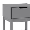 Flash Furniture Dallas Wood Nightstand Side Table, Kids Bedroom End