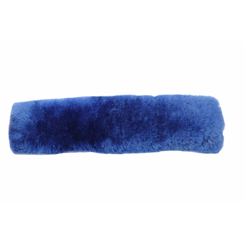 ENGEL GERMANY Sheepskin Nose Band Cover lambskin colour blue (Nase)