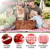Picnic Blanket Waterproof Beach Blanket Picnic Blankets Picnic Mat Red