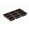 Lurch 85021 FlexiForm Brownie 9fach / Backform für 9 kleine