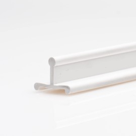 COTTONWOOD HARDWARE Sliding Screen Door Replacement Track 72/inch White - Vinyl Bottom Track, Screen Door Rail, Sliding Door Tracks, Screen Door Track, Made in the USA