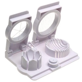Norpro - Cortador de huevos, cuña y herramienta para decorar