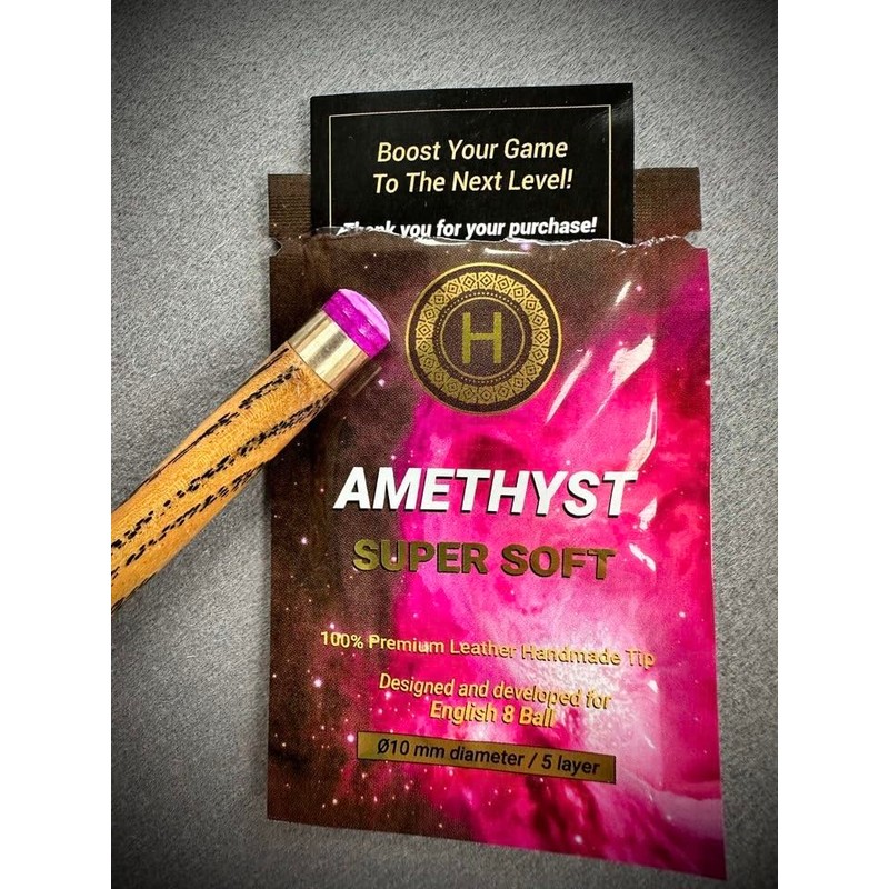 8 Ball Direct Horo - Amethyst - Pool/Billiard Playing Tip