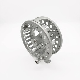 Orurdo Fishing Tackle Reel Fly Reel "Flaldo A" Large Arbor Fly Fishing (Silver / 3.0 inches (75 mm) qb010212a01n0