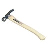 Vaughan 116-04 19-oz Milled Face Professional California Framer Hammer with 17" Curved Hickory Handle (CF2HC)
