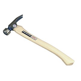 Vaughan 116-04 19-oz Milled Face Professional California Framer Hammer with 17" Curved Hickory Handle (CF2HC)