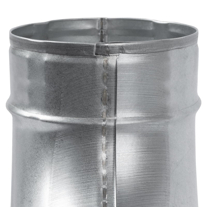 ECOPRO VENT 4" Inch 90˚ Degree Galvanized Steel Duct Elbow