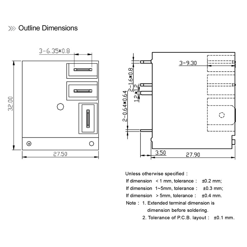 SLC-S-112DMK-F-30 30A 250V Power Relay 4Pins