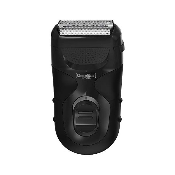 WAHL Groomease Travel Shaver, Light Portable, Ideal for Gym and Travel, Compact Design, Travel Lock Function, Durable Foil Guard, 3-Cut System for a Smooth Shave
