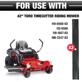 Hunakobyh 42 inch Mower Blades Replacement for Toro Timecutter Z4200 Z4235 SS4235 SS4260 SS4200 42''Deck Lawn Mower Replace 110-6568-03