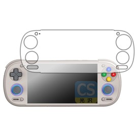 PDA Workshop Retroid Pocket 6 (D-Pad Top Model), Crystal Shield Protective Film, Glossy, Made in Japan