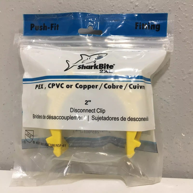 SharkBite UXLDC54 Push to Connect 2 in. Demount Clip