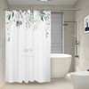 24 Pack Double Shower Curtain Hooks Rings, TENOVEL Double Sided