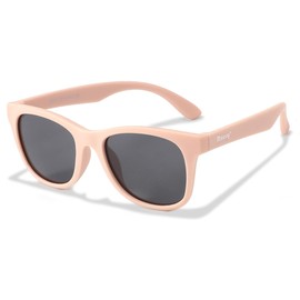 Maesy Yuki Children's Sunglasses for 6-12 Years, UV400 Polarised Protection, Flexible and Flexible Frame, Safe and Comfortable Sunglasses for Children, pink