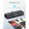 SINOPUREN LAMINATOR MACHINE 9' THERMAL 3-IN-1 DESKTOP LAMINATING MACHINE BLACK