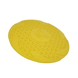 Nobby 63580 Vollgummi Fly-Disc gelb; Ø 18 cm
