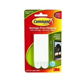 Command Picture & Frame Hanging Strips - 8 Pair
