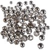 YYlingx 120Pcs 6/8/10/12mm Mixed Silver Claw Nailhead Round Dome Studs