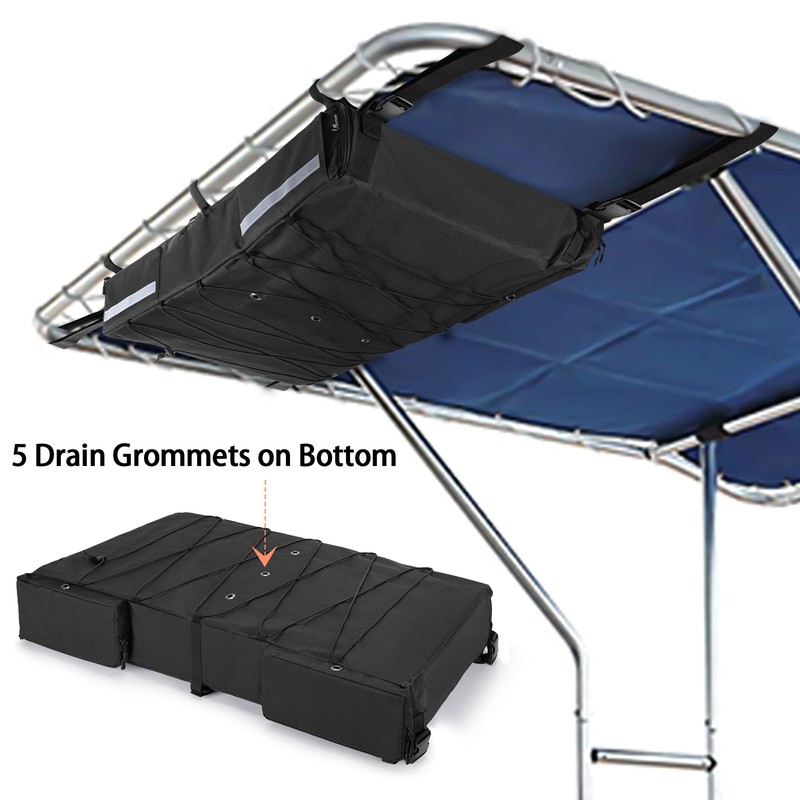 Fasrom T-top Storage Bag for Boat Life Jackets, Holds up