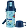 Skater Children's Water Bottle, 2-Way Direct Drinking, 14.2 fl oz